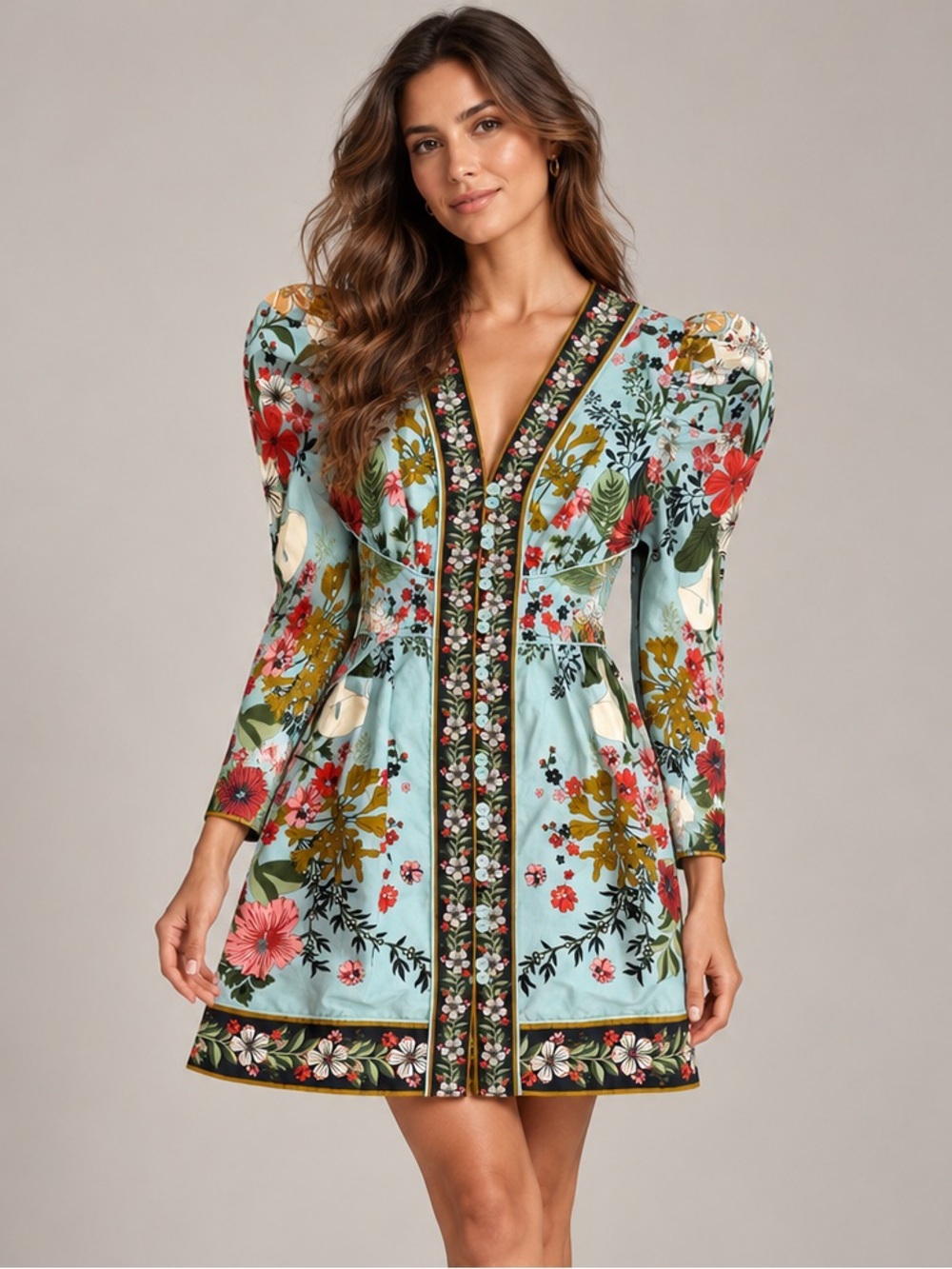 NWT FARM RIO mini dress XXS
